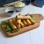 SPRING ROLL ΜΕ ΛΑΧΑΝΙΚΑ ΚΑΙ ΦΙΛ.ΚΟΤΟΠΟΥΛΟ