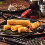 SPRING ROLL ΜΕ ΦΡΕΣΚΑ ΛΑΧΑΝΙΚΑ VEGAN